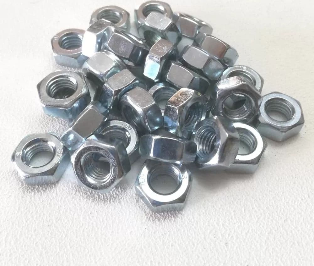 M 16 chiave 24 - 200pz dado esagonale zincato passo grosso in Dadi e bulloni esagonali per macchina Aloiserw.com - Altomonte, commercioVirtuoso.it