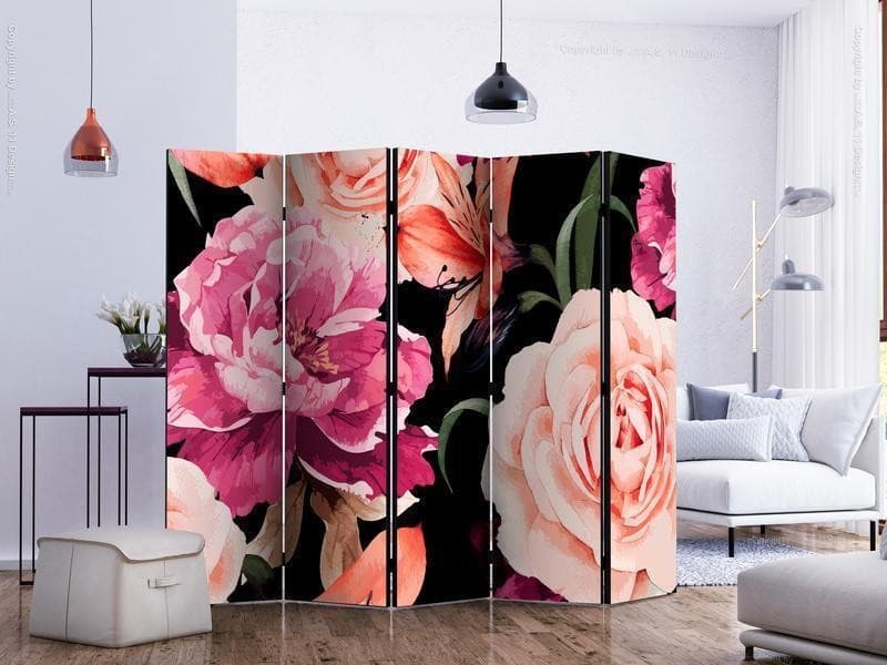 Paravento Roses of Love II [Room Dividers] in Paraventi Collezione Casa - Trebisacce, commercioVirtuoso.it