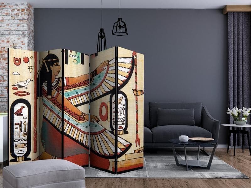 Paravento Egyptian motif II [Room Dividers] in Paraventi Collezione Casa - Trebisacce, commercioVirtuoso.it