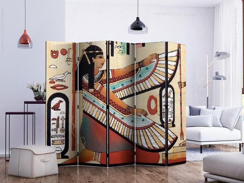 Paravento Egyptian motif II [Room Dividers] in Paraventi Collezione Casa - Trebisacce, commercioVirtuoso.it