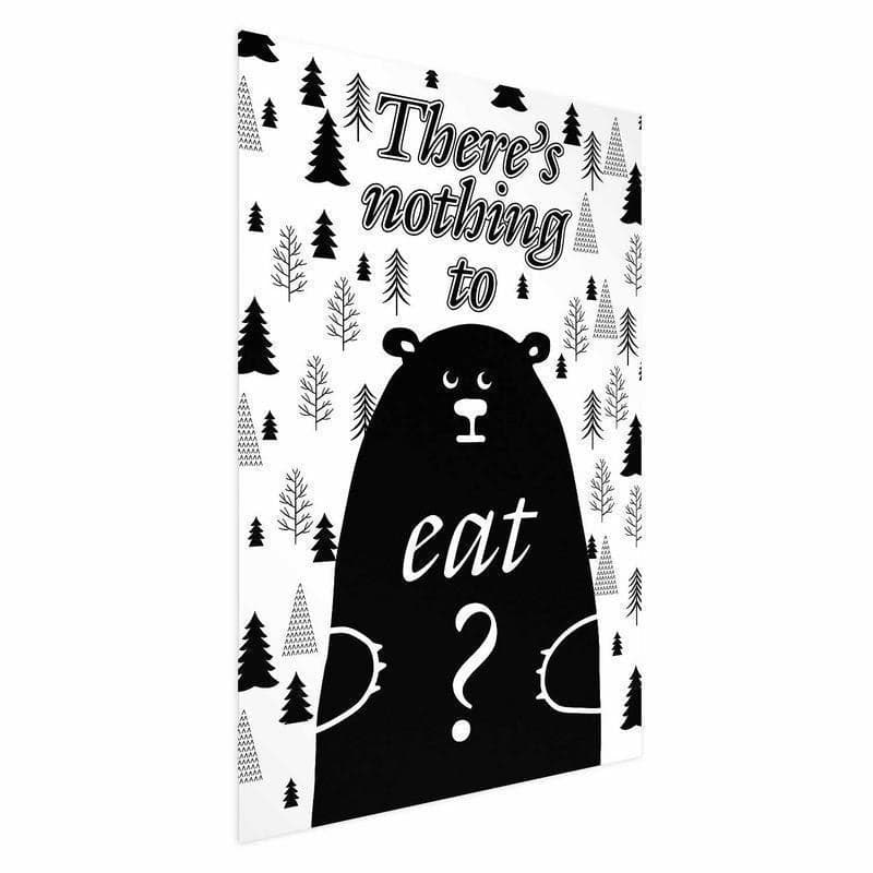 Poster - Theres Nothing to Eat? in Poster e stampe Collezione Casa - Trebisacce, commercioVirtuoso.it