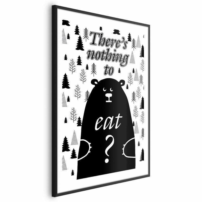 Poster - Theres Nothing to Eat? in Poster e stampe Collezione Casa - Trebisacce, commercioVirtuoso.it