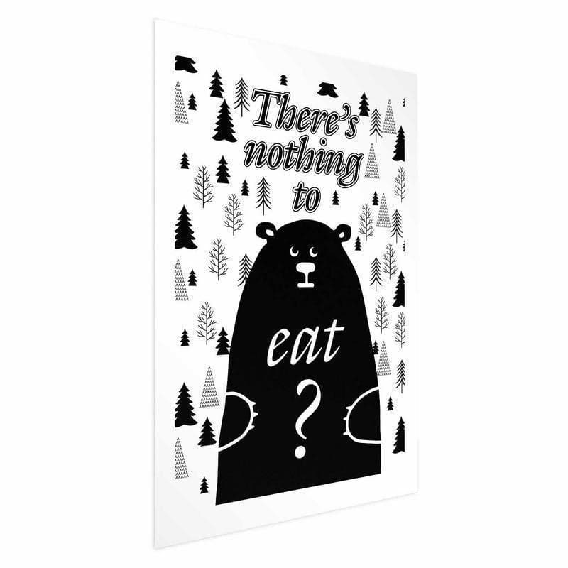 Poster - Theres Nothing to Eat? in Poster e stampe Collezione Casa - Trebisacce, commercioVirtuoso.it