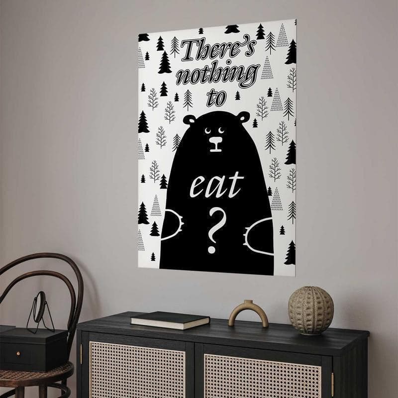 Poster - Theres Nothing to Eat? in Poster e stampe Collezione Casa - Trebisacce, commercioVirtuoso.it