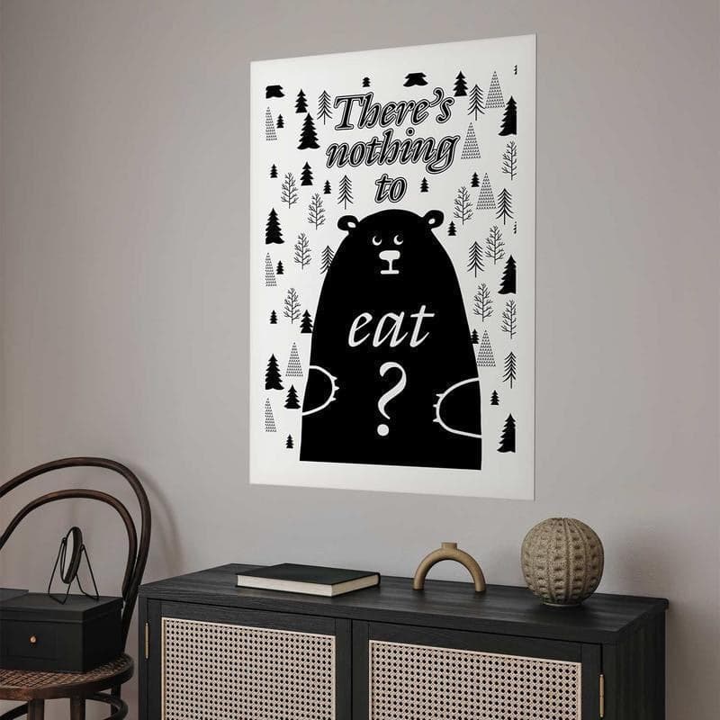 Poster - Theres Nothing to Eat? in Poster e stampe Collezione Casa - Trebisacce, commercioVirtuoso.it