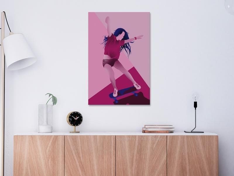 Quadro Powerslide (1 Part) Vertical in Dipinti Collezione Casa - Trebisacce, commercioVirtuoso.it