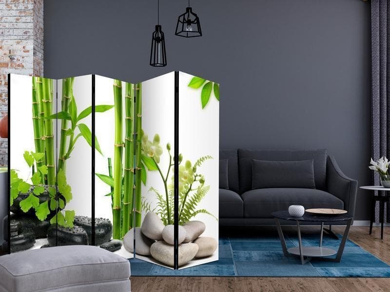 Paravento Bamboos and Stones II [divisori da interno] in Paraventi Collezione Casa - Trebisacce, commercioVirtuoso.it