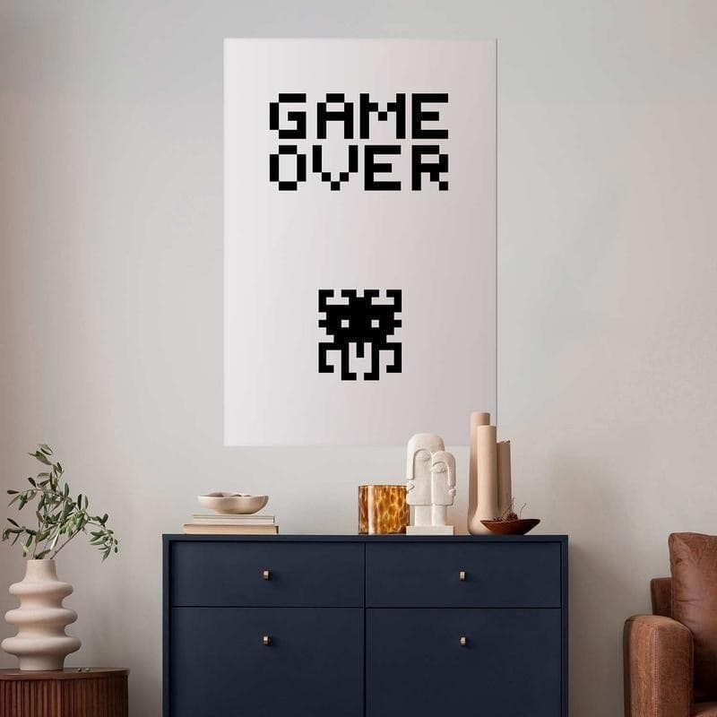 Poster - Game Over in Poster e stampe Collezione Casa - Trebisacce, commercioVirtuoso.it