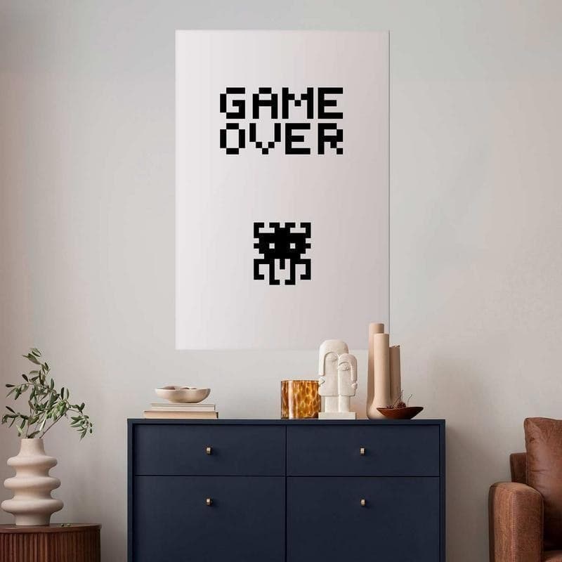 Poster - Game Over in Poster e stampe Collezione Casa - Trebisacce, commercioVirtuoso.it