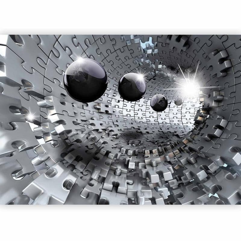 Fotomurale Puzzle Tunnel in Carta da parati Collezione Casa - Trebisacce, commercioVirtuoso.it