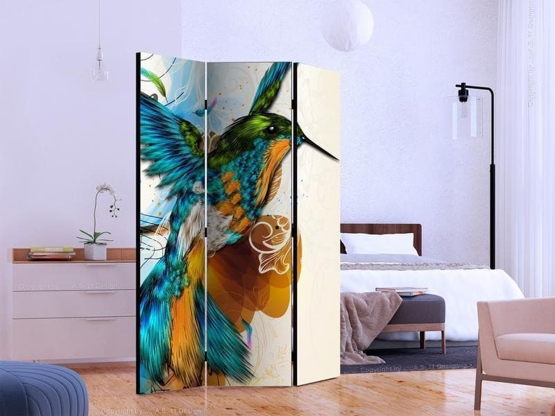 Paravento Bird's Music [divisori da interno] in Paraventi Collezione Casa - Trebisacce, commercioVirtuoso.it