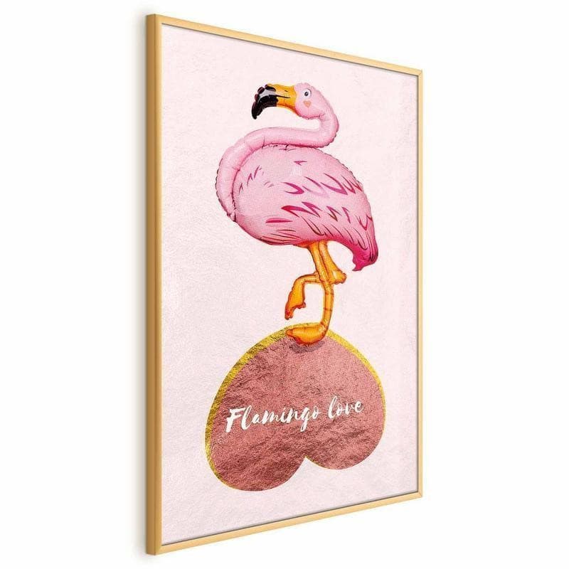 Poster - Flamingo in Love in Poster e stampe Collezione Casa - Trebisacce, commercioVirtuoso.it
