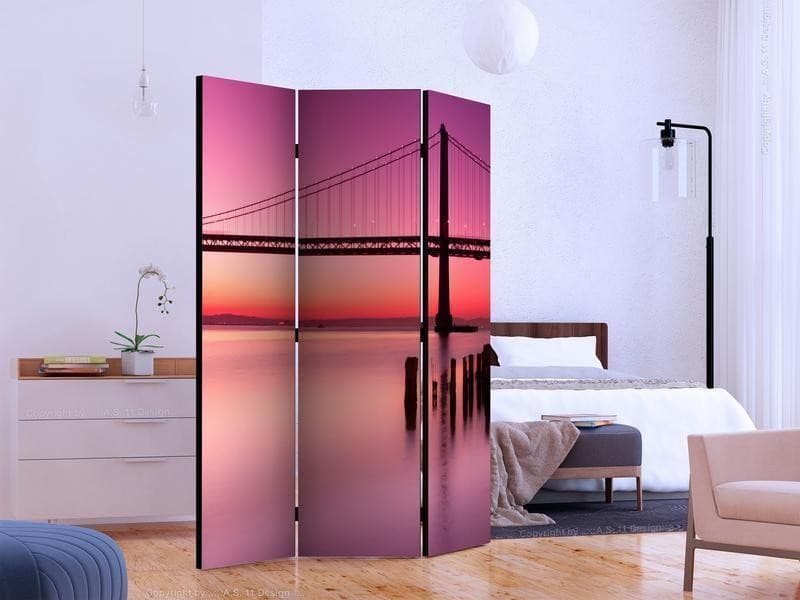 Paravento Purple Evening [divisori da interno] in Paraventi Collezione Casa - Trebisacce, commercioVirtuoso.it