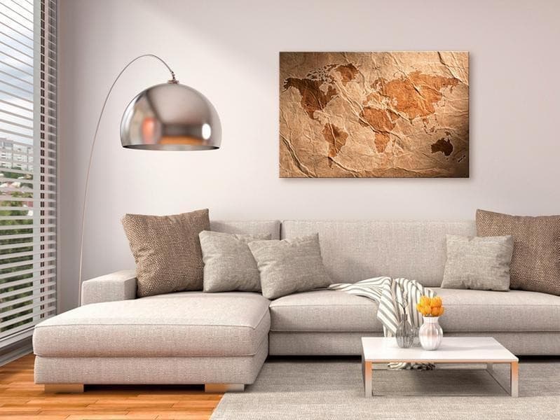 Quadri di sughero Paper Map [Cork Map] in Bacheche Collezione Casa - Trebisacce, commercioVirtuoso.it