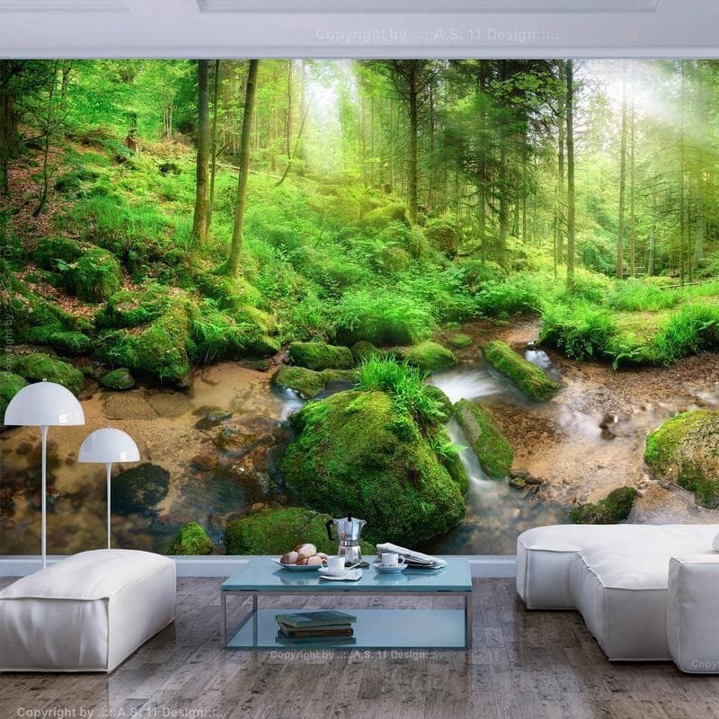Fotomurale Humid Forest in Carta da parati Collezione Casa - Trebisacce, commercioVirtuoso.it