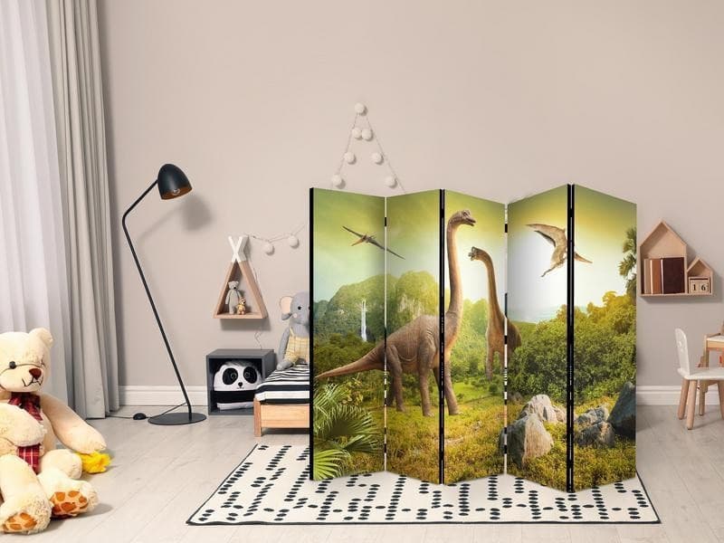 Paravento Dinosaurs II [divisori da interno] in Paraventi Collezione Casa - Trebisacce, commercioVirtuoso.it