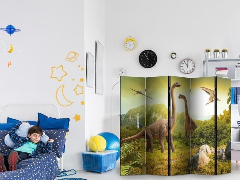 Paravento Dinosaurs II [divisori da interno] in Paraventi Collezione Casa - Trebisacce, commercioVirtuoso.it