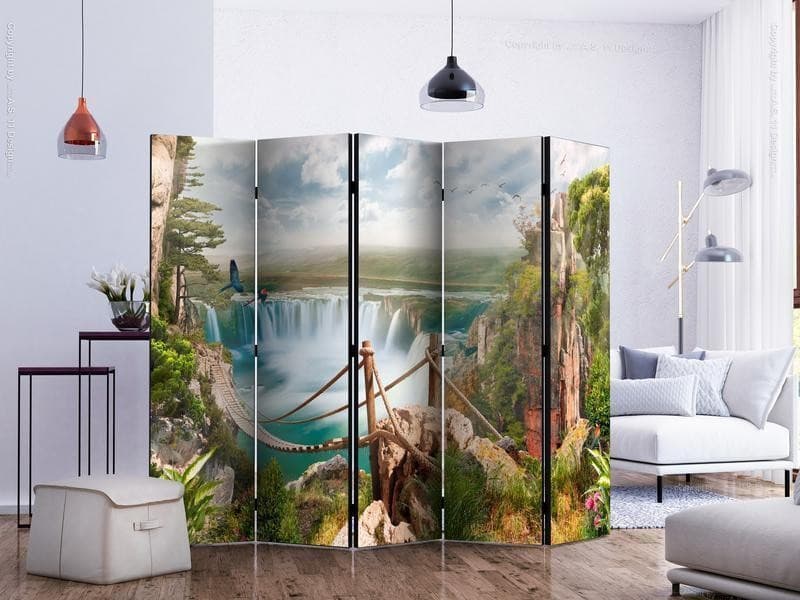 Paravento Hidden Paradise II [Room Dividers] in Paraventi Collezione Casa - Trebisacce, commercioVirtuoso.it