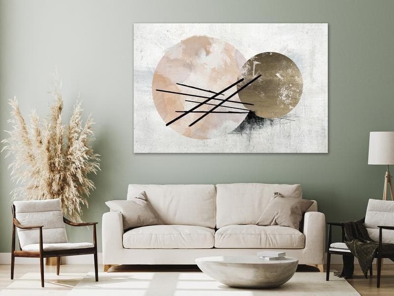 Quadro Spherical Composition (1 Part) Wide in Poster e stampe Collezione Casa - Trebisacce, commercioVirtuoso.it