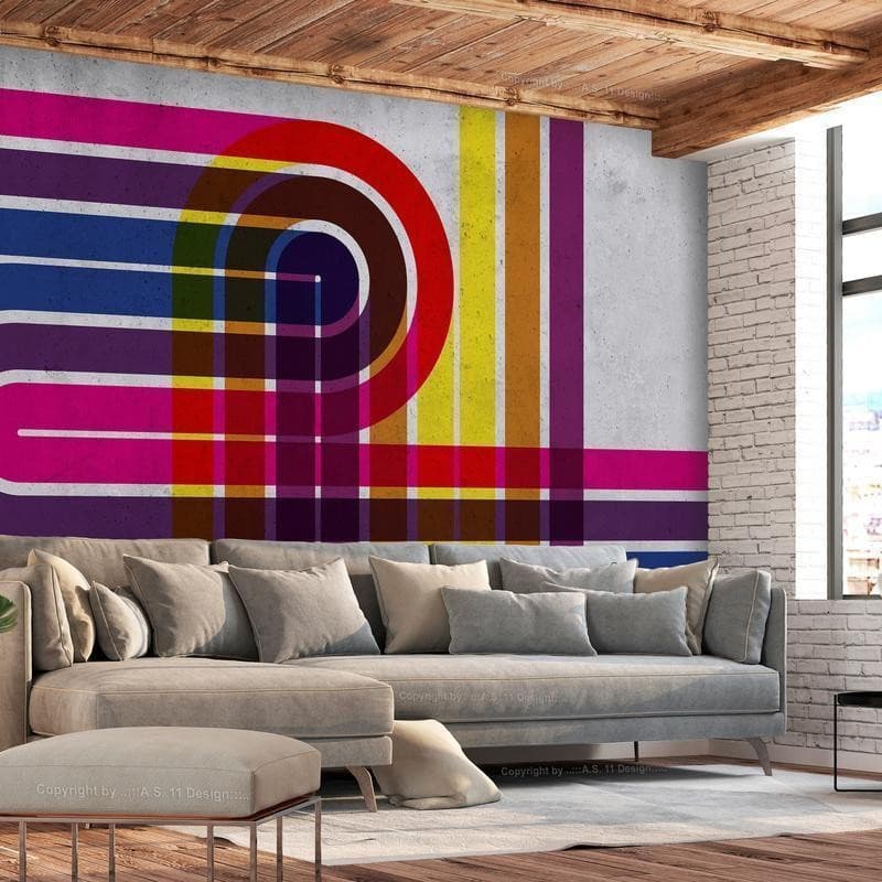 Carta da Parati Colori Tecnici Astratti in Carta da parati Collezione Casa - Trebisacce, commercioVirtuoso.it