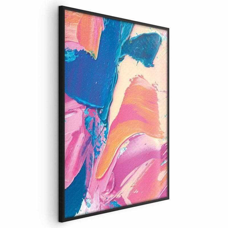 Poster - Colorful Expression - strong contrasts in an energetic composition in Poster e stampe Collezione Casa - Trebisacce, commercioVirtuoso.it