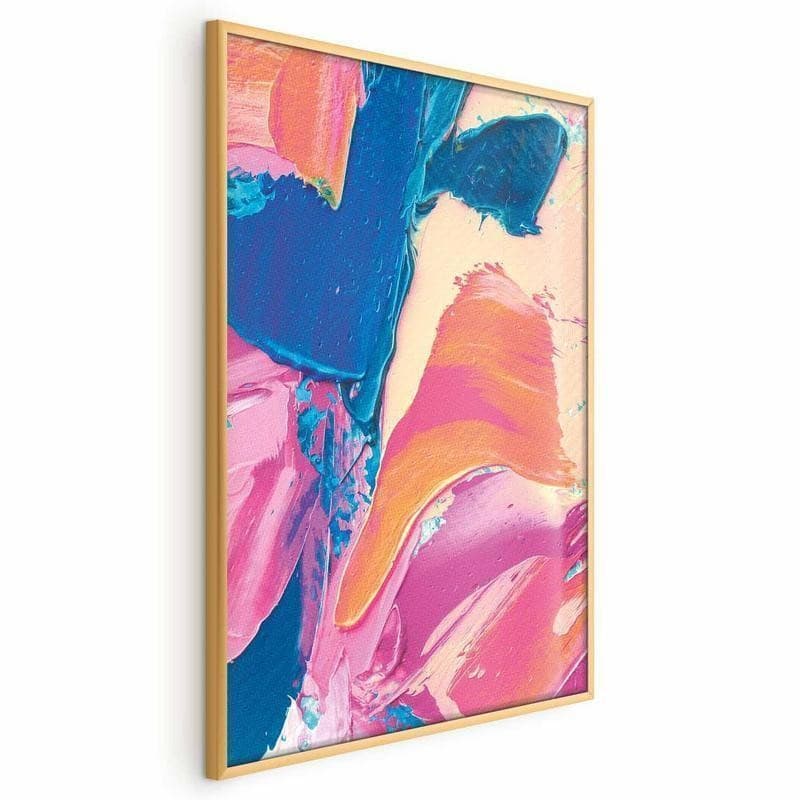 Poster - Colorful Expression - strong contrasts in an energetic composition in Poster e stampe Collezione Casa - Trebisacce, commercioVirtuoso.it