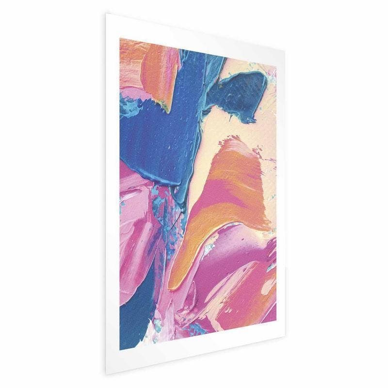 Poster - Colorful Expression - strong contrasts in an energetic composition in Poster e stampe Collezione Casa - Trebisacce, commercioVirtuoso.it