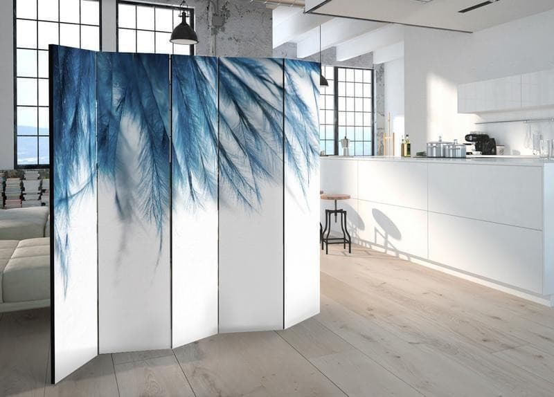 Paravento Sapphire Feathers II [divisori da interno] in Paraventi Collezione Casa - Trebisacce, commercioVirtuoso.it