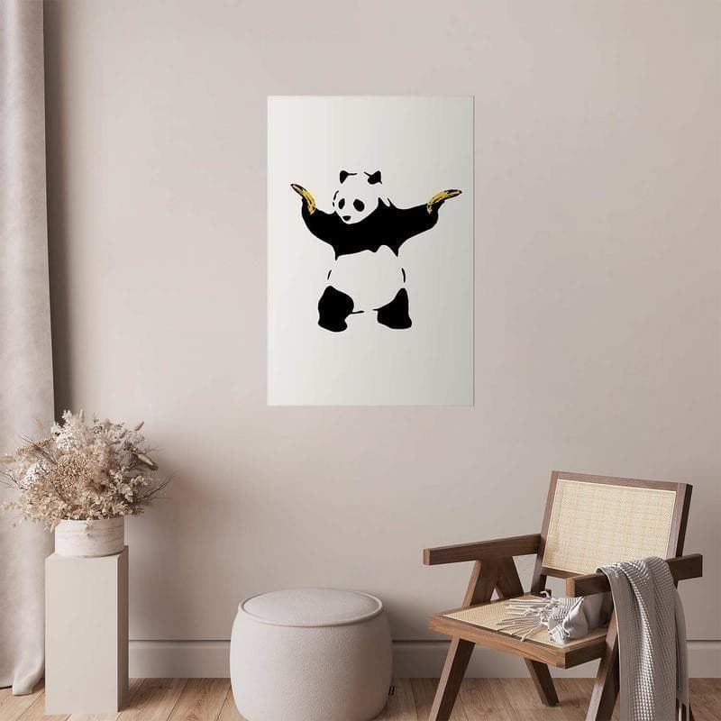 Poster - Panda with Guns in Poster e stampe Collezione Casa - Trebisacce, commercioVirtuoso.it