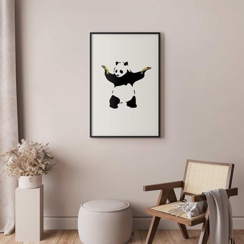 Poster - Panda with Guns in Poster e stampe Collezione Casa - Trebisacce, commercioVirtuoso.it