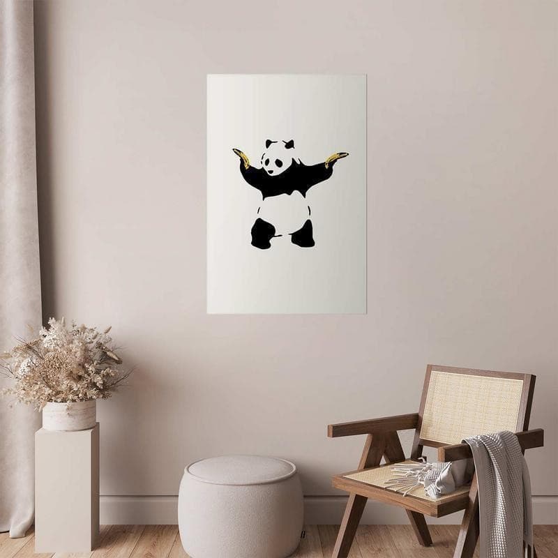 Poster - Panda with Guns in Poster e stampe Collezione Casa - Trebisacce, commercioVirtuoso.it