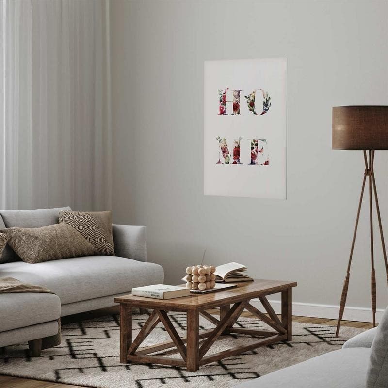Poster - Home in Flowers in Poster e stampe Collezione Casa - Trebisacce, commercioVirtuoso.it