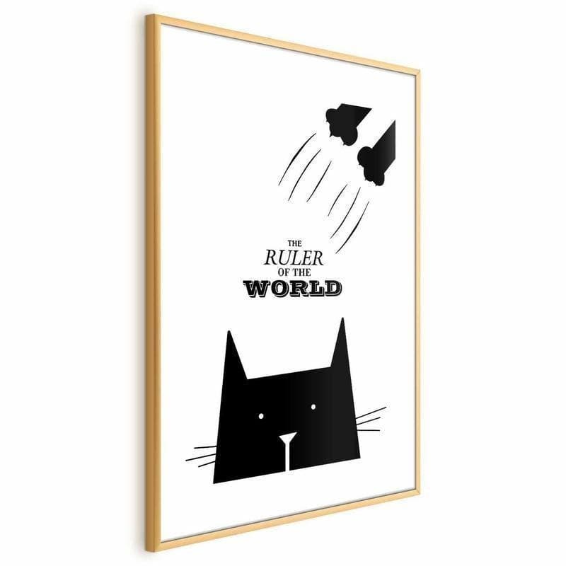Poster - The Ruler of the World in Poster e stampe Collezione Casa - Trebisacce, commercioVirtuoso.it