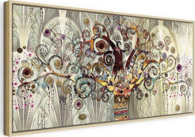 Quadro Tree of Life (1 Part) Narrow in Cavalletti Collezione Casa - Trebisacce, commercioVirtuoso.it