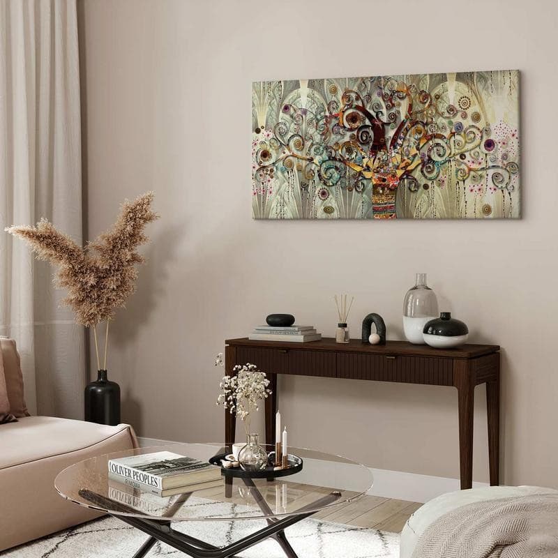 Quadro Tree of Life (1 Part) Narrow in Cavalletti Collezione Casa - Trebisacce, commercioVirtuoso.it