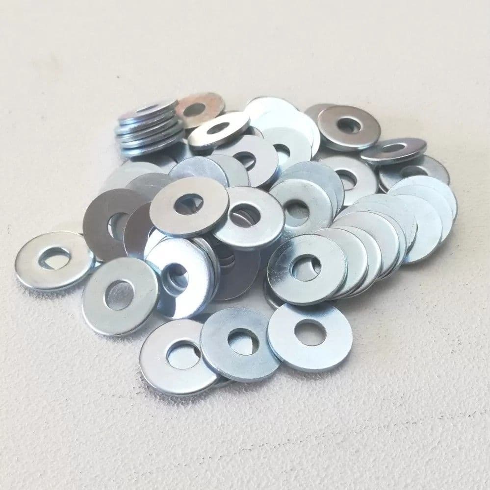 Rondella M 10 x 30mm zincata larga - 50pz in Rondelle piatte Aloiserw.com - Altomonte, commercioVirtuoso.it