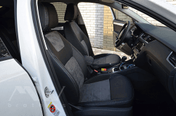Coprisedili Su Misura Per Skoda Octavia A7 (2013-2020), Leather Style in Set per interni Autooggetti.it - Roma, commercioVirtuoso.it
