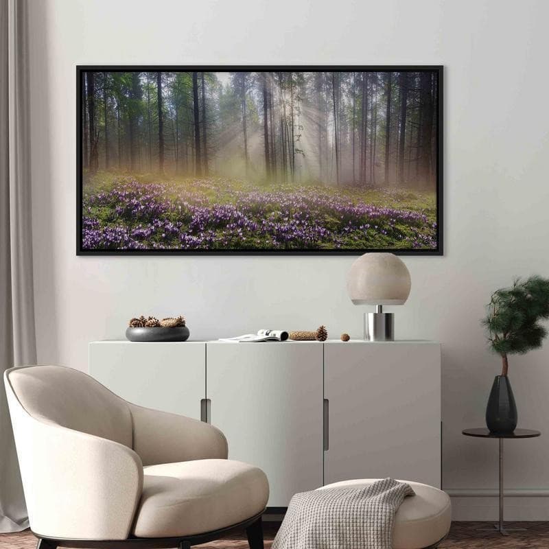 Quadro Purple Meadow (1 Part) Wide in Poster e stampe Collezione Casa - Trebisacce, commercioVirtuoso.it