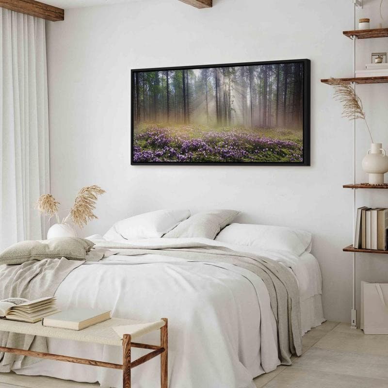 Quadro Purple Meadow (1 Part) Wide in Poster e stampe Collezione Casa - Trebisacce, commercioVirtuoso.it