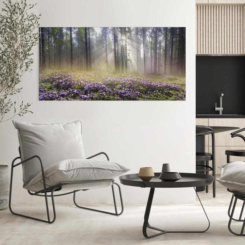 Quadro Purple Meadow (1 Part) Wide in Poster e stampe Collezione Casa - Trebisacce, commercioVirtuoso.it