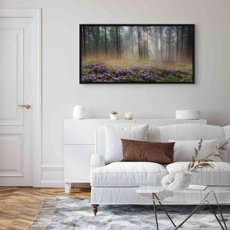 Quadro Purple Meadow (1 Part) Wide in Poster e stampe Collezione Casa - Trebisacce, commercioVirtuoso.it