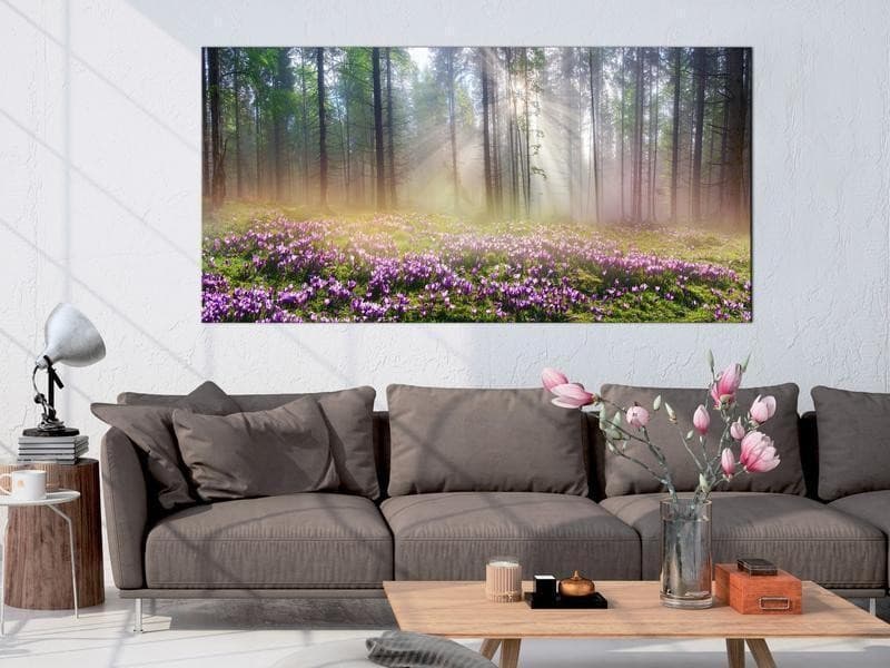 Quadro Purple Meadow (1 Part) Wide in Poster e stampe Collezione Casa - Trebisacce, commercioVirtuoso.it