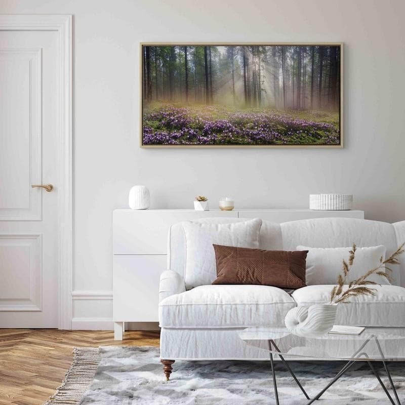 Quadro Purple Meadow (1 Part) Wide in Poster e stampe Collezione Casa - Trebisacce, commercioVirtuoso.it