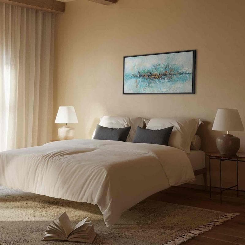 Quadro Lagoon (1 Part) Wide in Poster e stampe Collezione Casa - Trebisacce, commercioVirtuoso.it