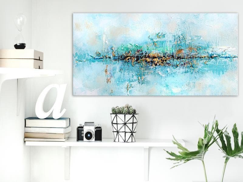 Quadro Lagoon (1 Part) Wide in Poster e stampe Collezione Casa - Trebisacce, commercioVirtuoso.it