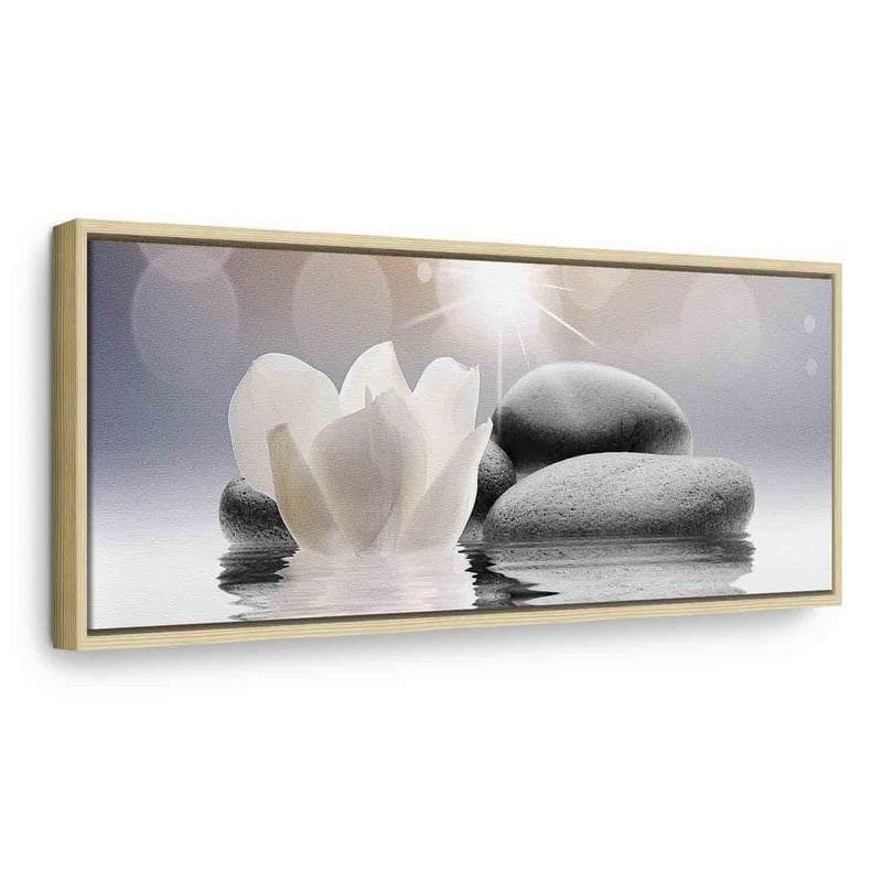 Quadro Pebbles in Water (1 Part) Narrow in Dipinti Collezione Casa - Trebisacce, commercioVirtuoso.it