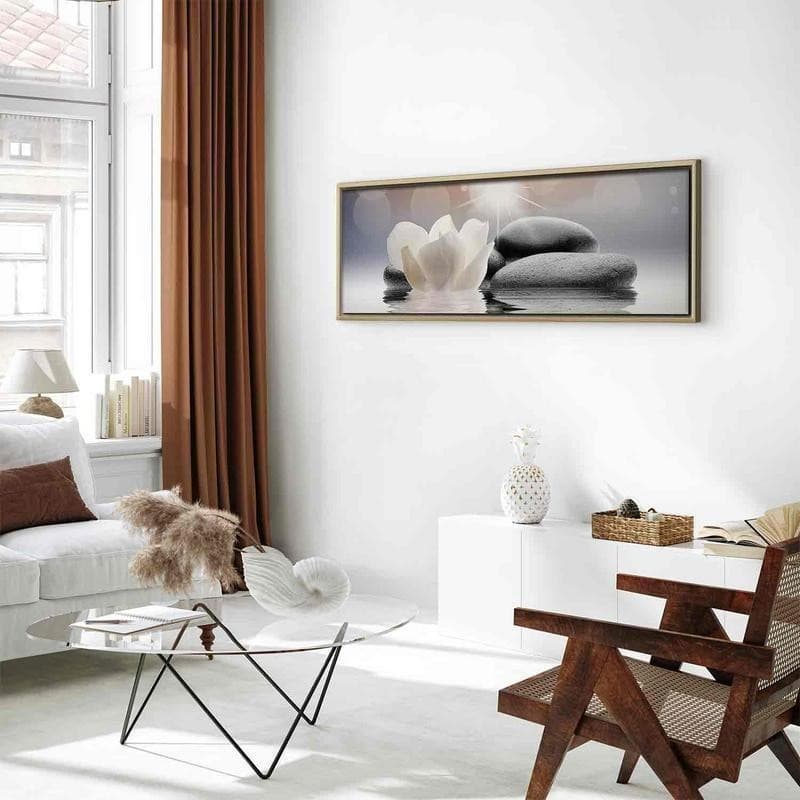 Quadro Pebbles in Water (1 Part) Narrow in Dipinti Collezione Casa - Trebisacce, commercioVirtuoso.it