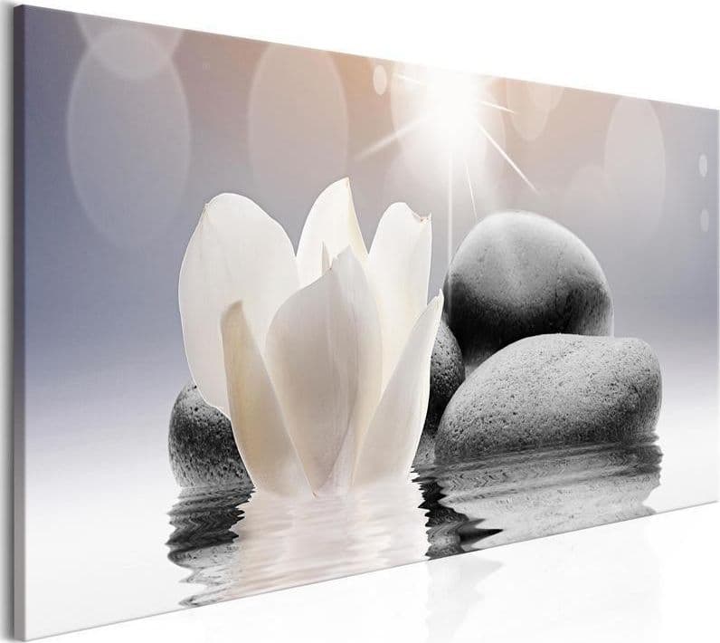 Quadro Pebbles in Water (1 Part) Narrow in Dipinti Collezione Casa - Trebisacce, commercioVirtuoso.it