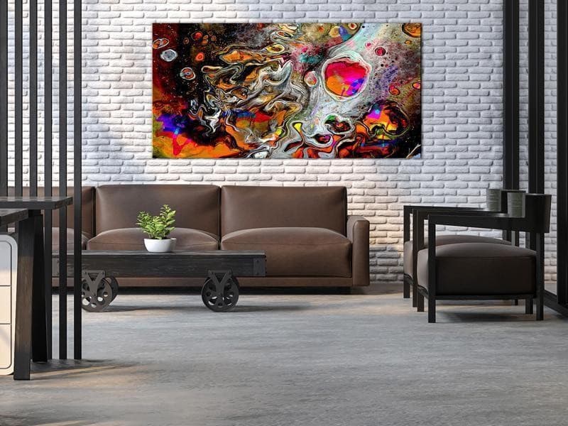 Quadro Paint Universe (1 Part) Wide in Poster e stampe Collezione Casa - Trebisacce, commercioVirtuoso.it