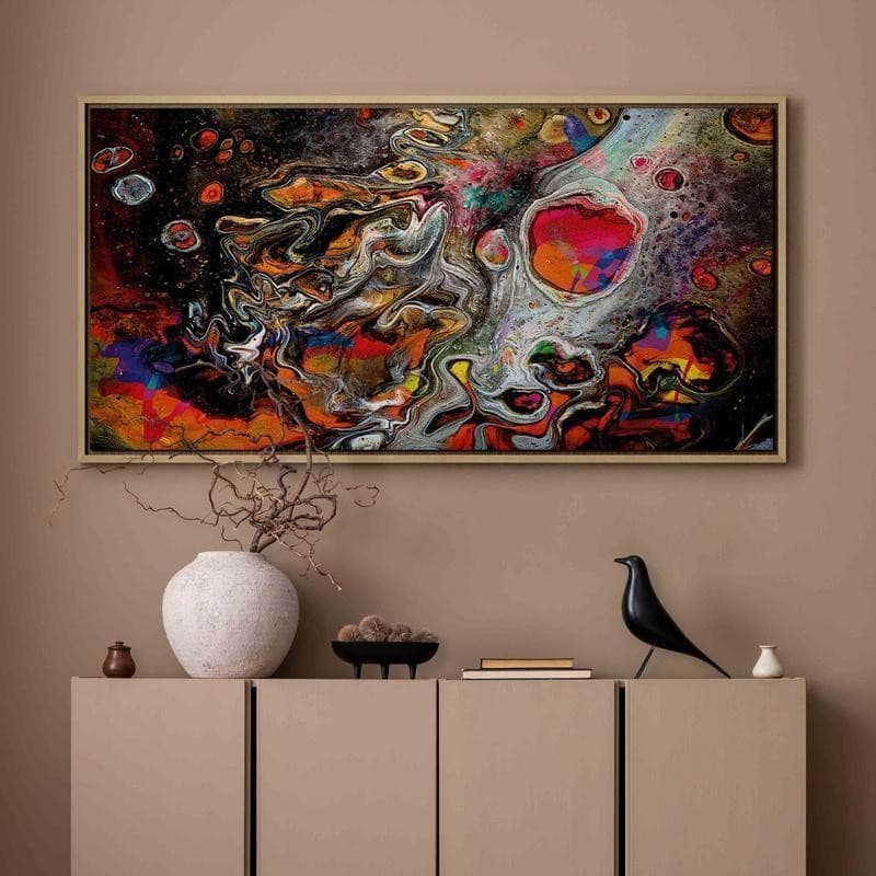 Quadro Paint Universe (1 Part) Wide in Poster e stampe Collezione Casa - Trebisacce, commercioVirtuoso.it